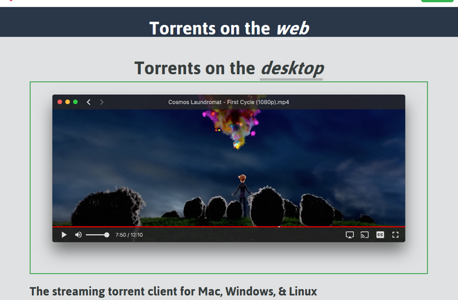 WebTorrent Desktop ±߲