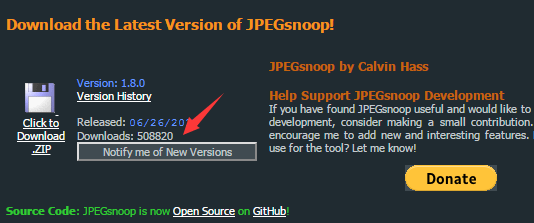 JPEGsnoop1.8 ͼƬǷPS