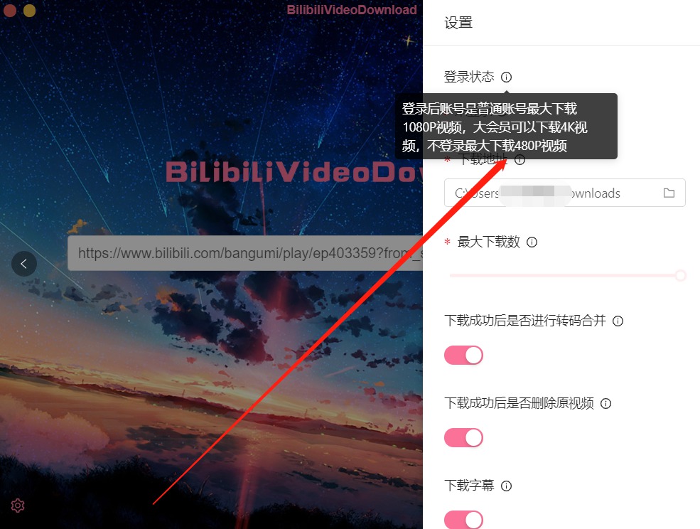 [Windows] BilibiliVideoDownload v3.1.3 ַ֧