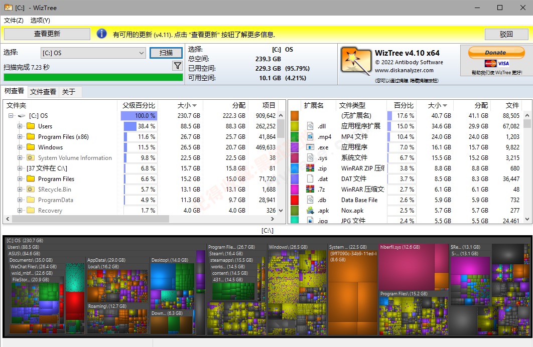 [Windows] CƮ WizTree v4.11ⰲװ